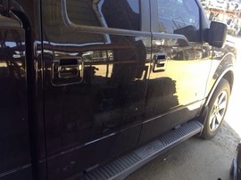 2013 FORD F-150, BLACK, FX2 MODEL, CREW CAB, 3.5L TURBO, AT, 2WD.   F26438